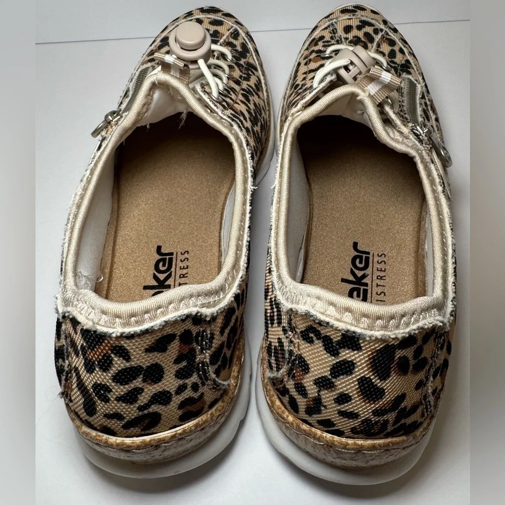 Rieker Nikita 63 stylish women's slip-on sneakers size 39/8